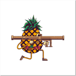 The Pineapple War Posters and Art